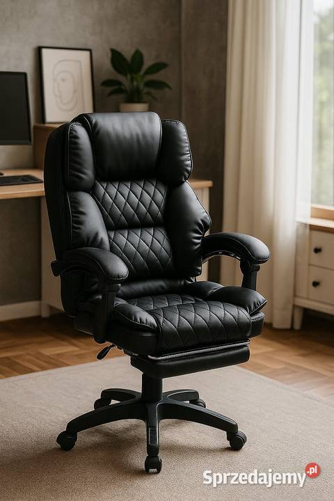 Fotel Obrotowy Biurowy z Podnóżkiem Mission MS13 kujawsko-pomorskie Bydgoszcz