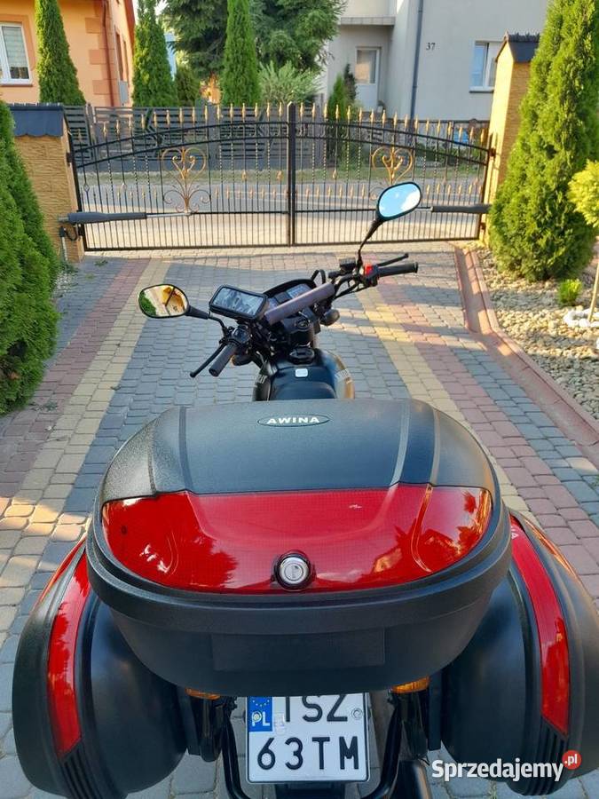 Motocykl STAN NOWY Kat B nie honda yamacha kufry