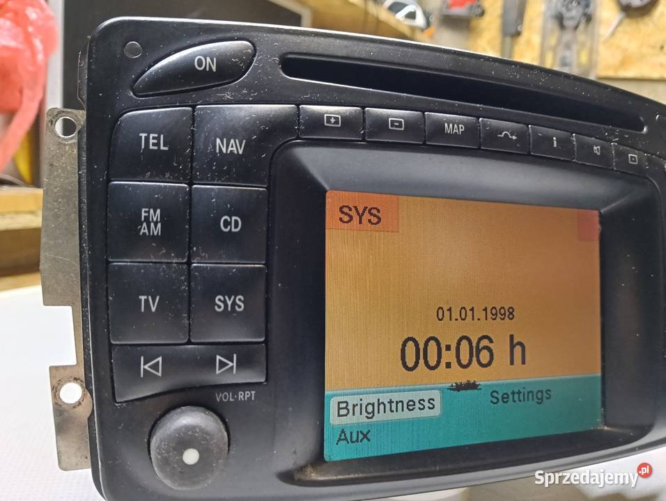 Mercedes w203 w209 radio nawigacja CD Drążdżewo Nowe