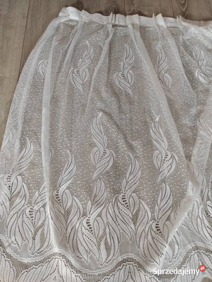 firana długość 385 na 111 Wyposażenie wnętrz Poznań sprzedam