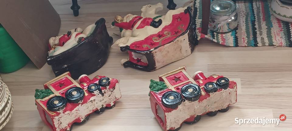 na Boże Narodzenie vintage Bavaria świeczniki Poznań