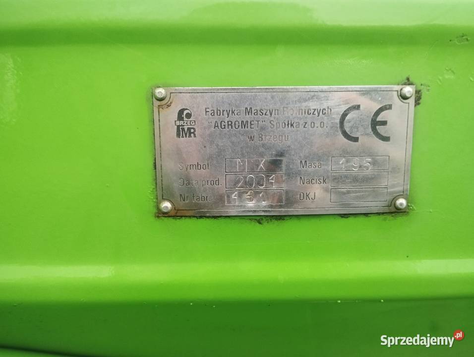 Rozsiewacz Unia Brzeg MS MX nieuszkodzony Miesiączkowo