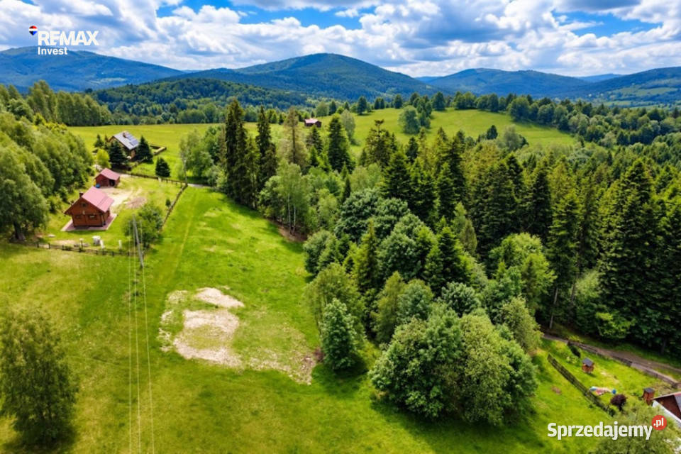 Działka ok 5800 m w Sól Kiczora widokowa