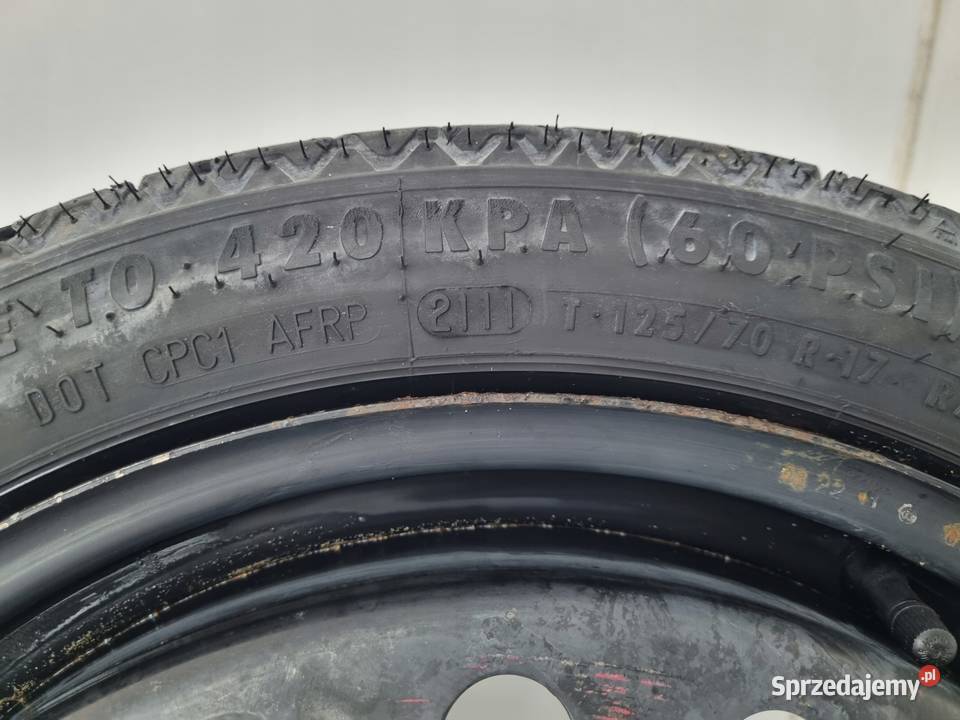 KOŁO DOJAZDOWE Opel Insignia A 12570 R17 5x120 Chełm sprzedam