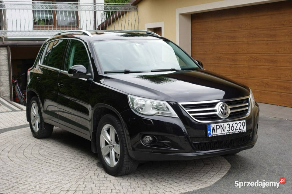 Volkswagen Tiguan 4x4 DSG Panorama Super Stan nieuszkodzony Volkswagen mazowieckie Płońsk