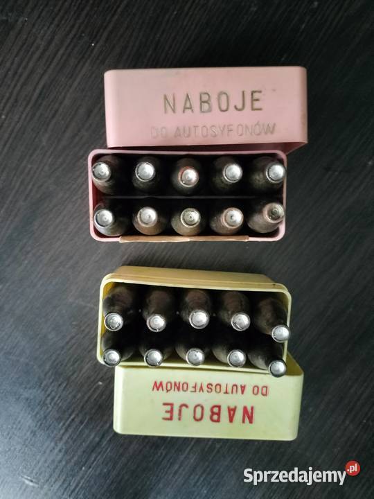 Sprzedam naboje do syfonu PRL dwie sztuki Choszczno