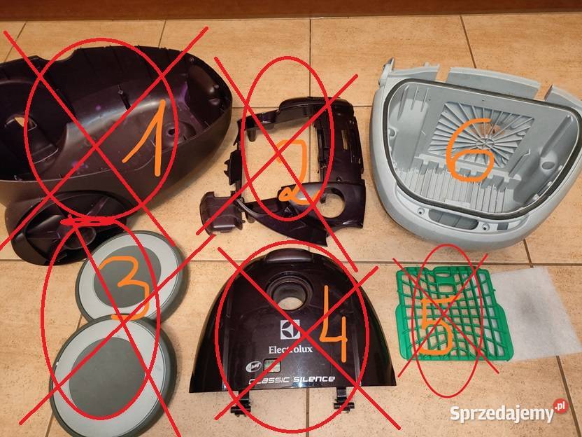 NA CZĘŚCI Electrolux Classic Silence ZCS2240VEL Bielsko-Biała sprzedam