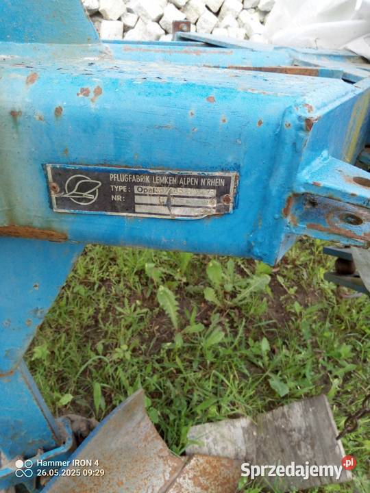 Pług Opal Lemken 3skibowy obrotowy Krywiatycze
