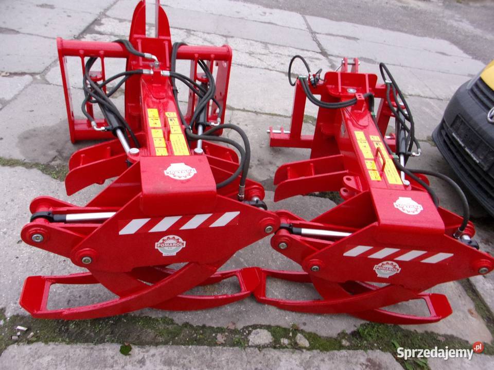 Chwytak do drewna kleszcze do zrywki dostępne