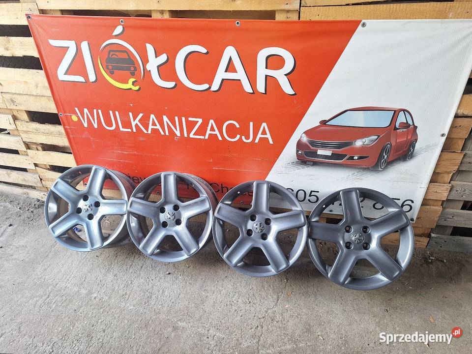 Alufelgi 4x108 17 ET31 PEUGEOT 2008 206 207 307 Średnica 17" Choceń