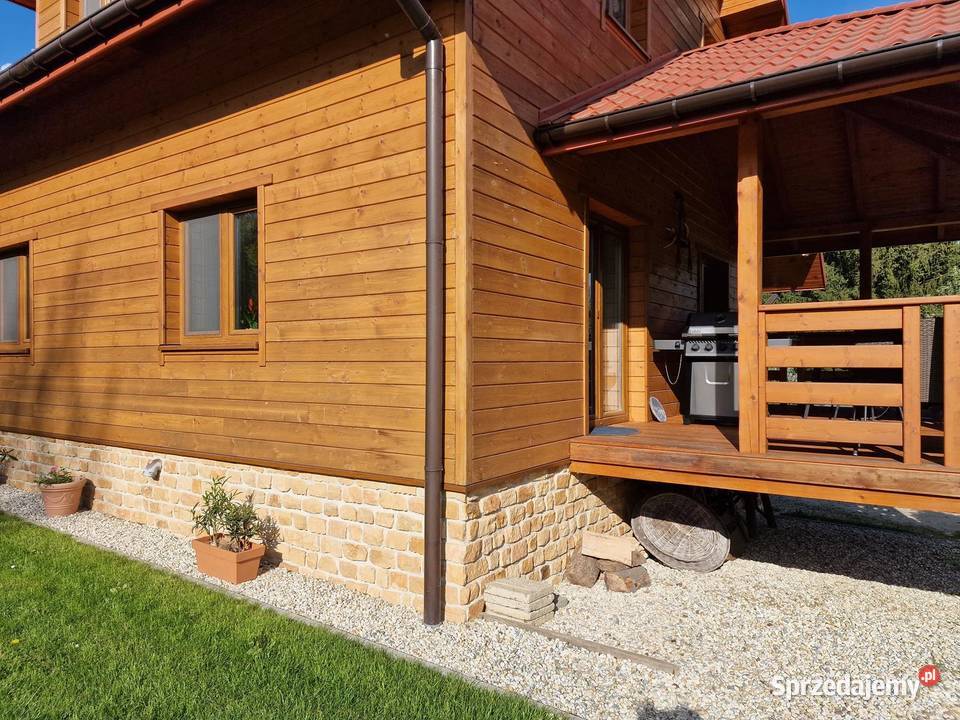 Kamień elewacyjny z piaskowca płytki na dom łódzkie Wielgomłyny