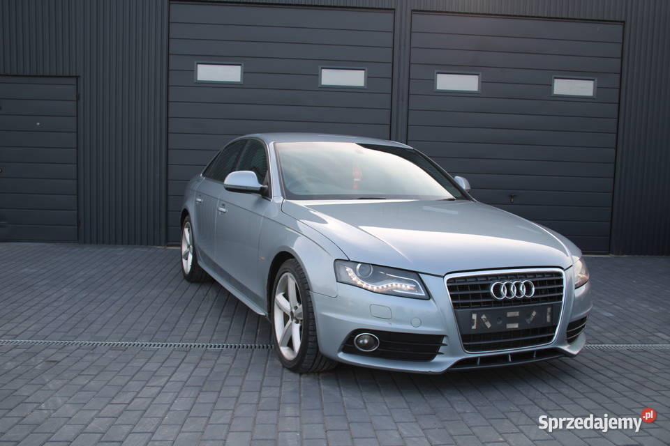 Audi A4 B8 Sedan 2009r 203816mil 20 TDI 2x SLINE Rok produkcji 2009 Iława