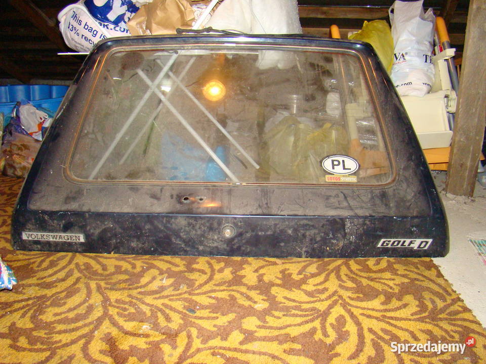 klapa bagażnika golf 1 osobowe Części samochodowe Kobylanka