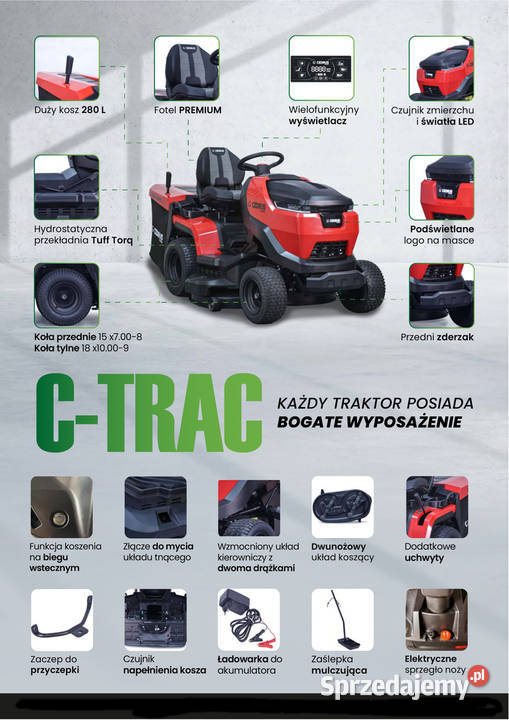 CEDRUS CTRAC 103HC PREMIUM LUX TRAKTOREK Opalenica