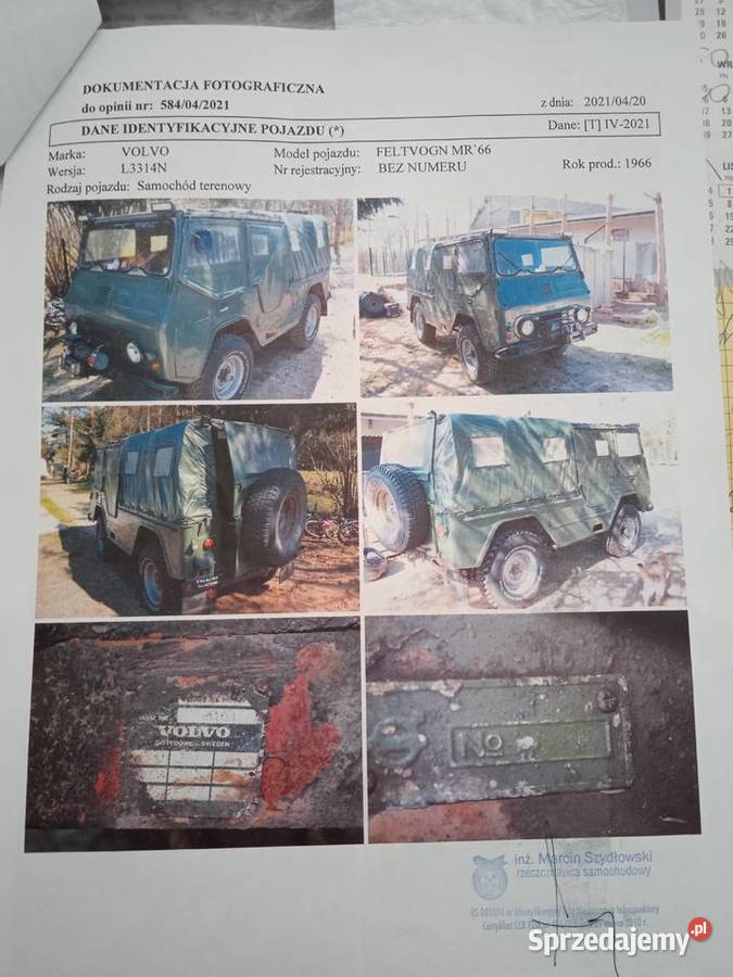 Sprzedam zabytkowe VOLVO Laplander L3314N Piaseczno