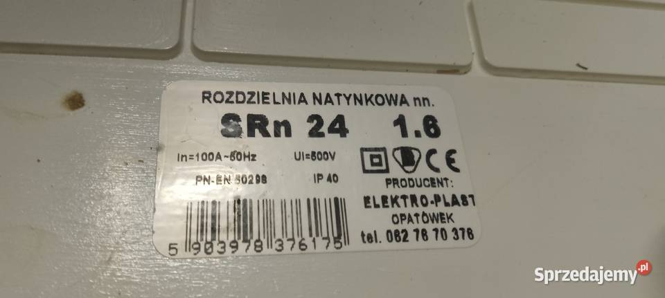 Skrzynka bezpieczników rozdzielnia modulowa Augustów