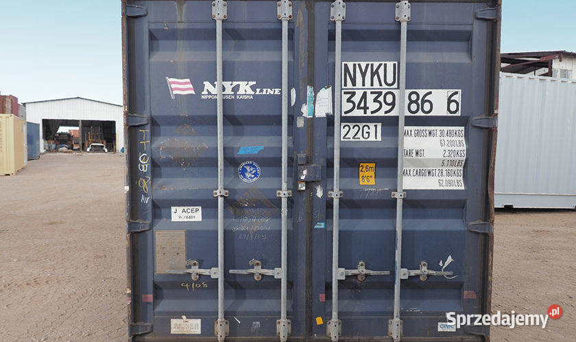 Kontener morski magazynowy 20DV 6 metrowy Chocianów