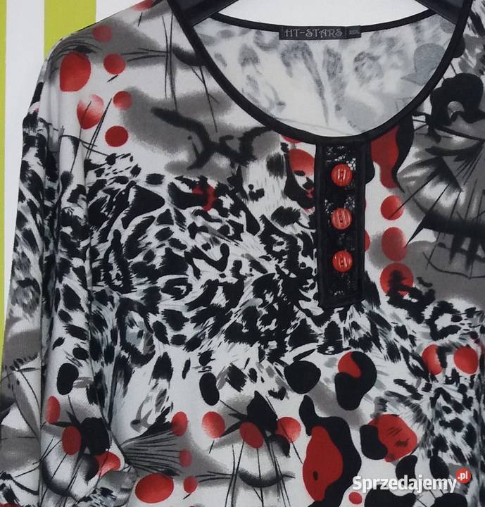 XXL5456 Wygodna bluzka lekki sweterek HTStars Rozmiar 54 Gliwice sprzedam