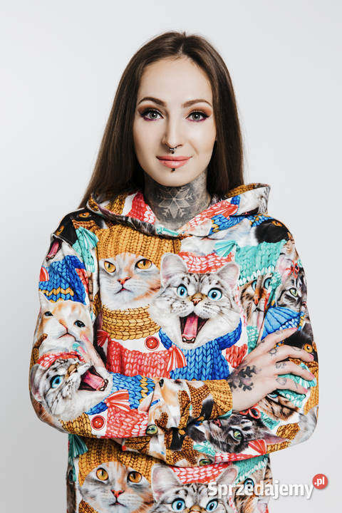 Magic Pet Fashion bluza fanów kotów L Rozmiar 40(L) Opole