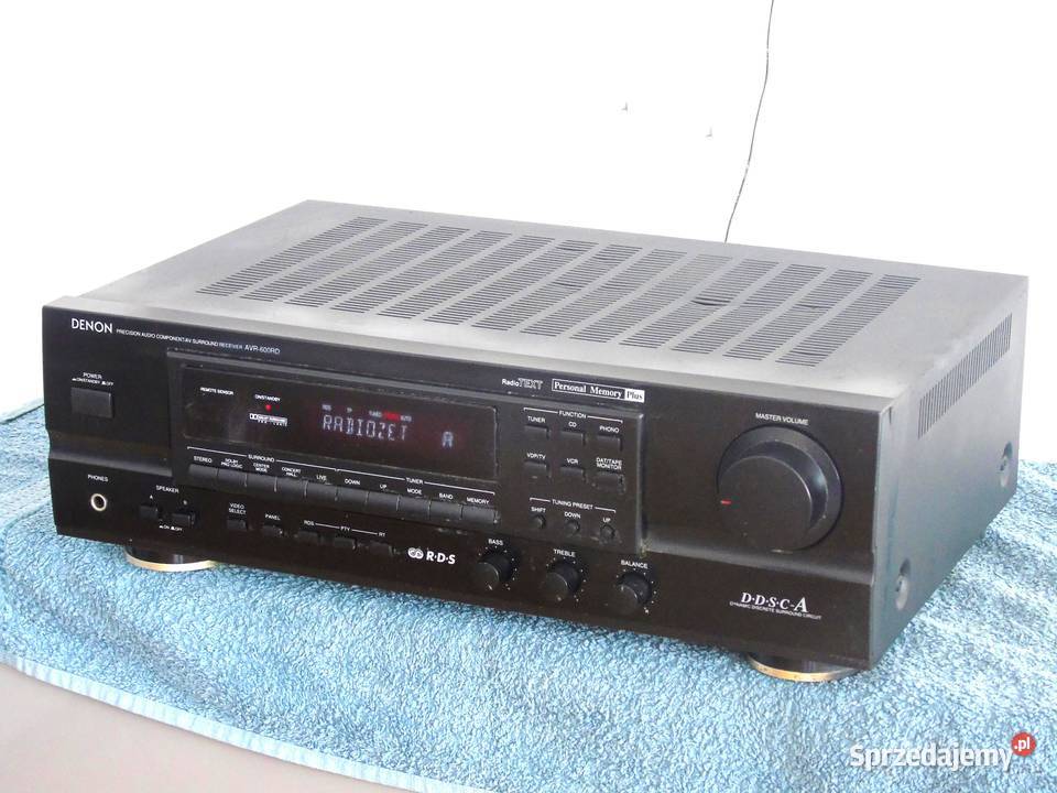 Amplituner Denon AVR600 RD sprawny i mocny Jasło