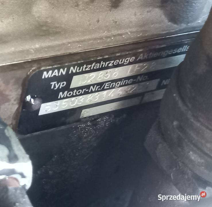 Silnik MAN D2866 LF28 ciężarowe