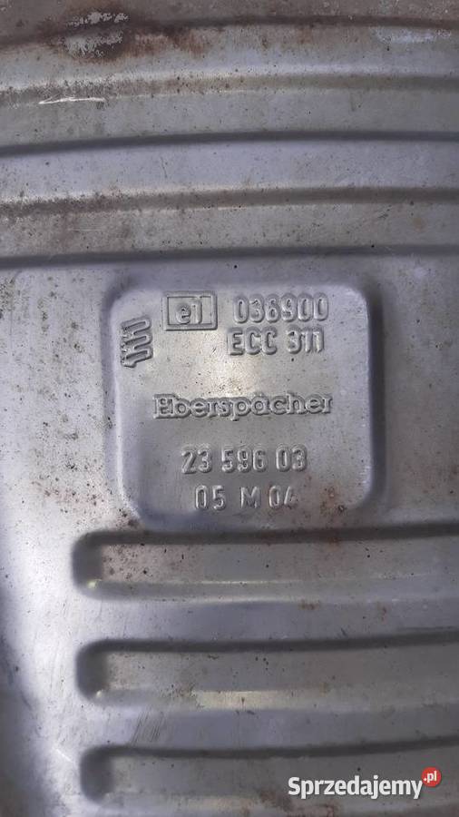 Tłumnik końcowy mercedes w210 30 td Ostrów Wielkopolski