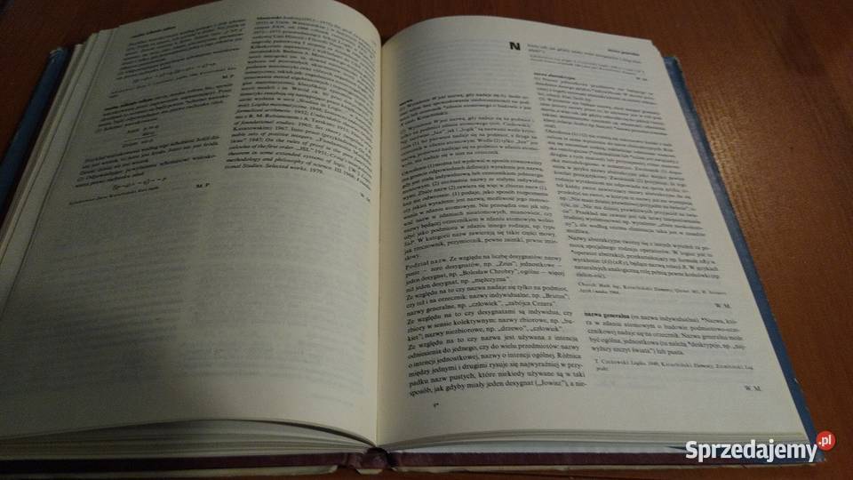 Mała encyklopedia logiki red Witold Marciszewski pomorskie Gdańsk