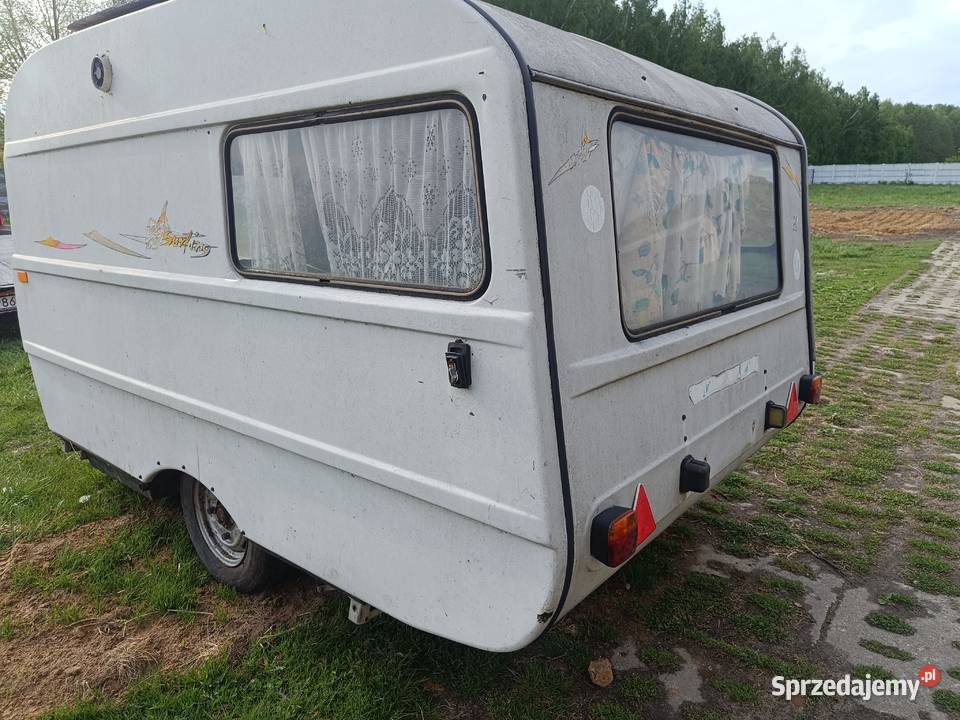 Przyczepka kempingową Qek Junior DDR Pabianice sprzedam