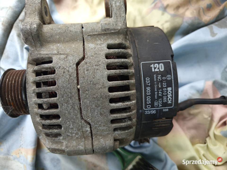 AUDI A3 8L 18 9603r ALTERNATOR 037903025D Zgierz