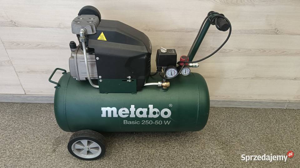 Kompresor olejowy METABO 50 l 8 bar Katowice