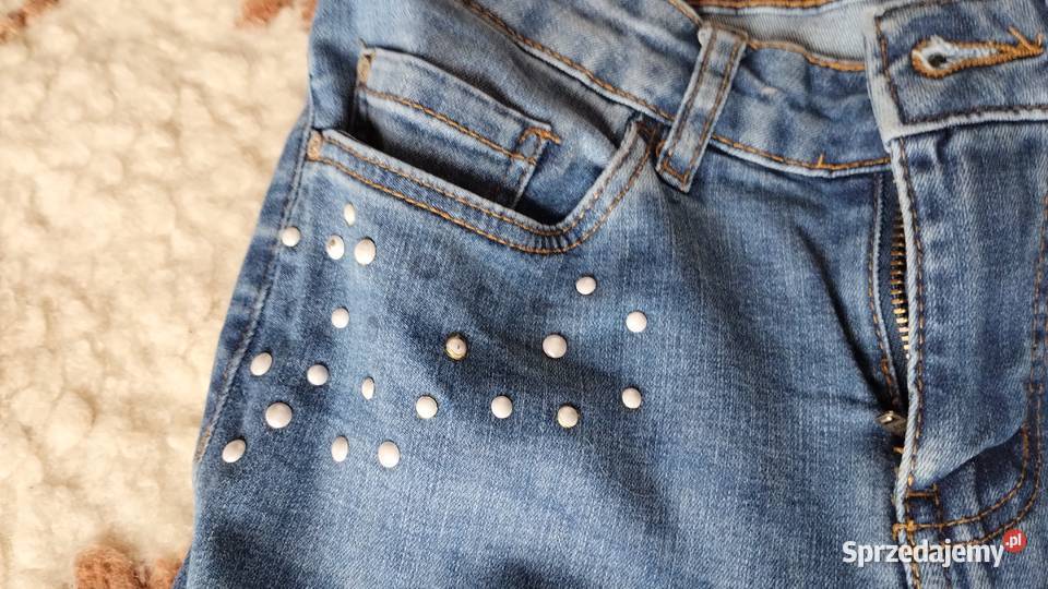 spodnie damskie jeansowe rozmiar 34 Odzież damska Poznań