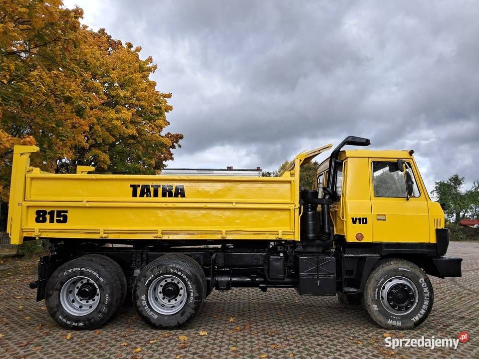 TATRA T815 WYWROTKA KIPER 6X6 Stan wzorowy Gorzów Wielkopolski