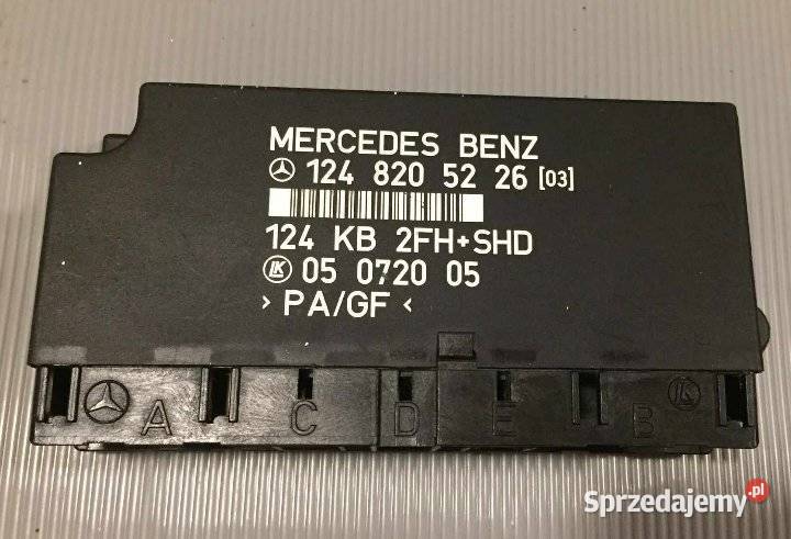 MercedesBenz E W124 1993 Moduł komfortu Łagiewniki sprzedam