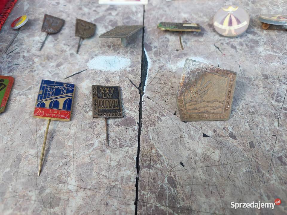 Wrocław stare przypinki emblematy Tczew sprzedam