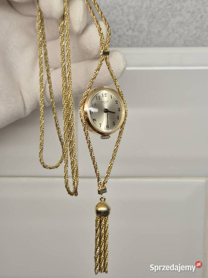 Cudowny naszyjnikwisiorek zegarekANKER Chorzów sprzedam