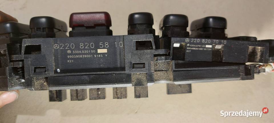 Panel przycisk mercedes w220 2208205810 Zbąszyń sprzedam