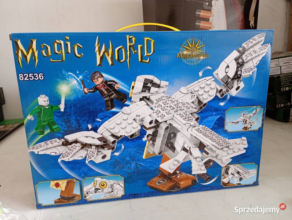 Zestaw Klocków Magiczna Sowa Hedwiga Harry Biała Podlaska