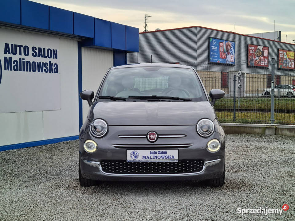 Fiat 500 33 SzklanyDach Klimatyzacja Led 33000km Wągrowiec