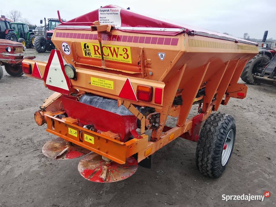 Rozsiewacz do wapna Rcw 3 Piast piaskarka Unia Skaryszew sprzedam