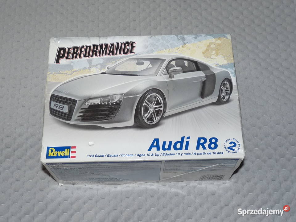 Model auta do składania Audi R8 skala 124 sprzedam