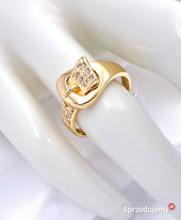 Pierścionek r135 Złoty pr585 Pasek z Klamrą Z694 sprzedam