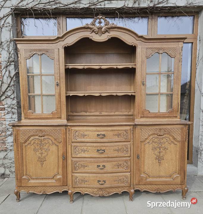 Stylowa komoda ludwikowska z nadstawką 55cm łódzkie Brójce sprzedam