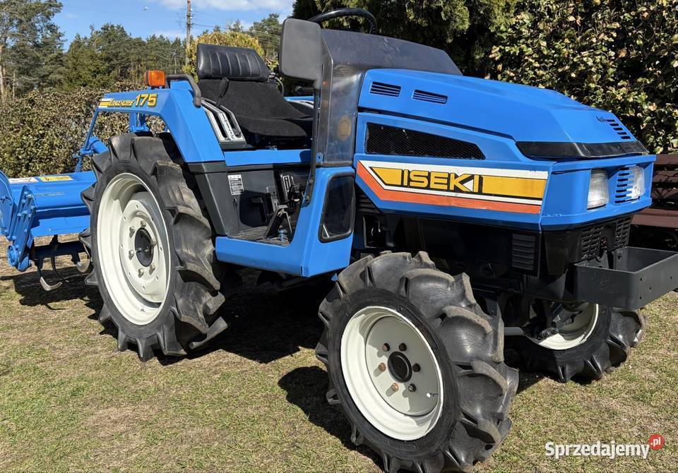 Iseki TU175 4x4 z glebogryzarką Napęd 4x4 Małkinia Górna