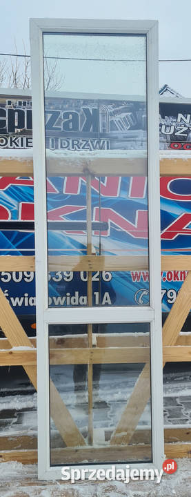 OKNO KacprzaK 65x232 FIX OKNA Używane Witryna Okna ścienne Lublin