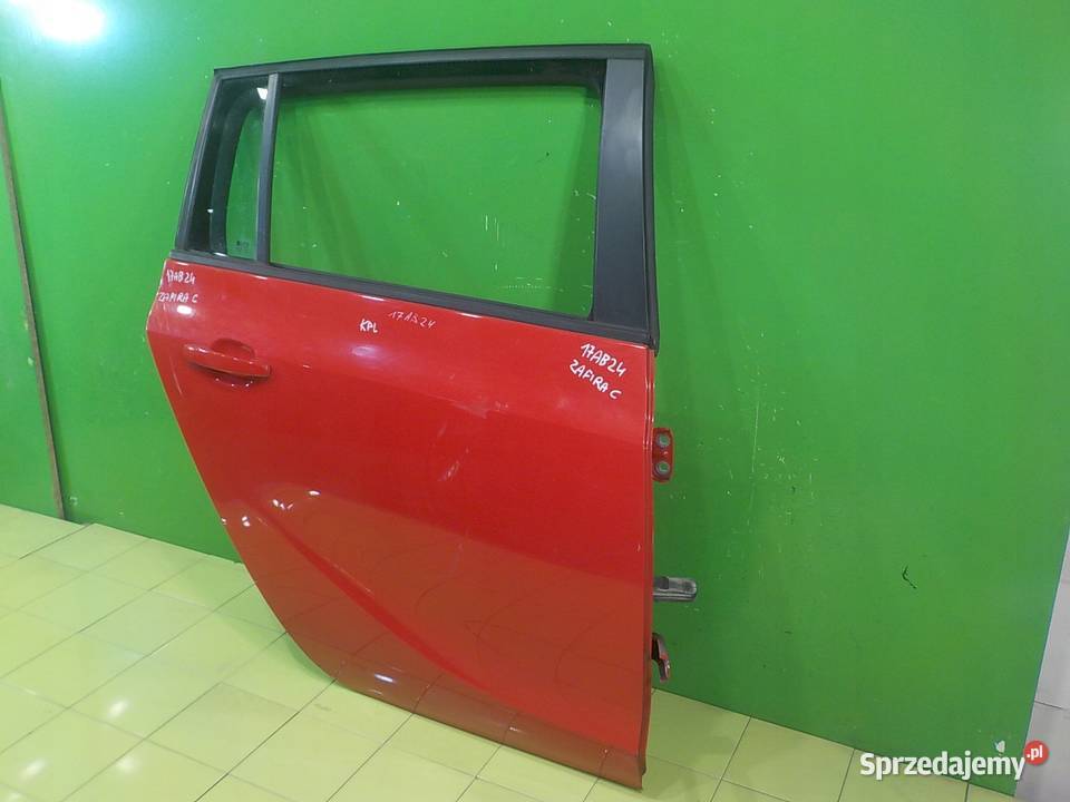 OPEL ZAFIRA C 20 CDTI AUT 13r 5D drzwi prawe tyl Suków