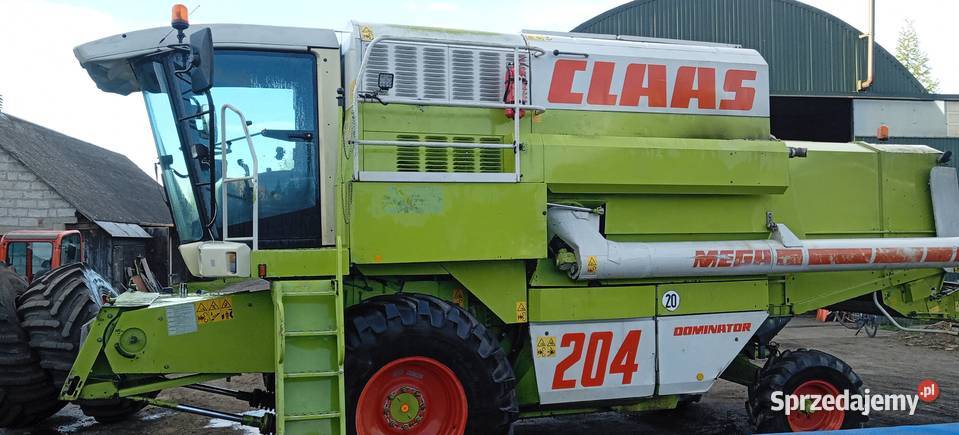 claas mega 204 2 podlaskie Bielsk Podlaski