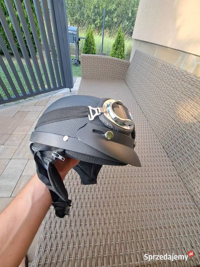 Kask retro nowy Folusz