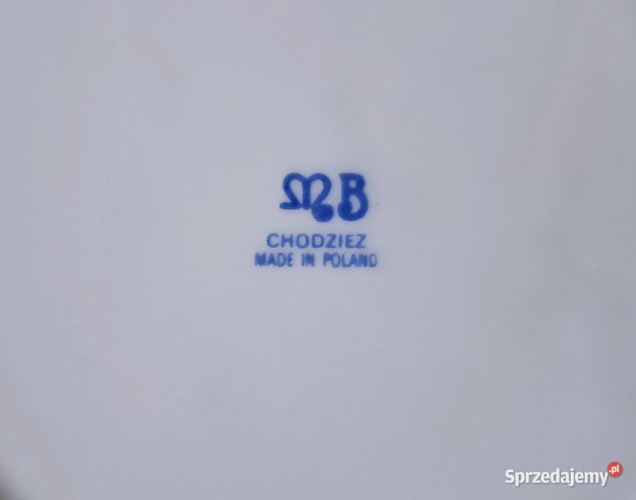 Trio porcelanowe Chodzież filiżanka spodek Porcelana i szkło