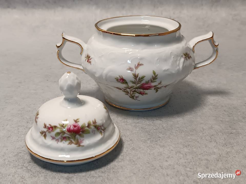 ROSENTHAL Sanssouci MosseRose Cukiernica Selb dolnośląskie Jawor