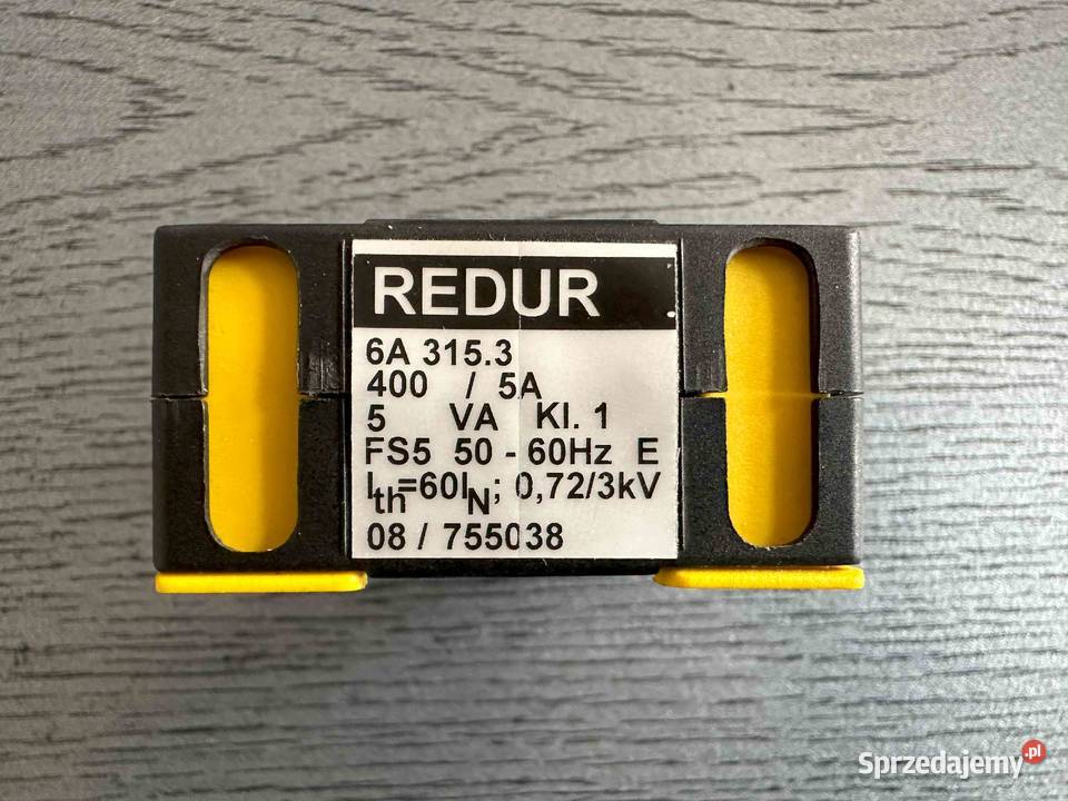 Przekładnik prądowy REDUR 6A 3153 Łódź